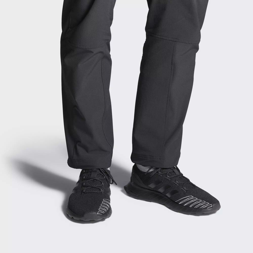 Adidas Questar Rise Tenis Negros Para Hombre (MX-52567)